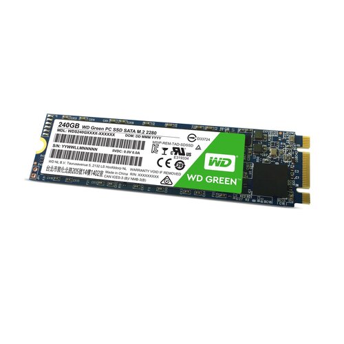 WD Green SSD 240GB M.2 2280 SATA III WDS240G1G0B