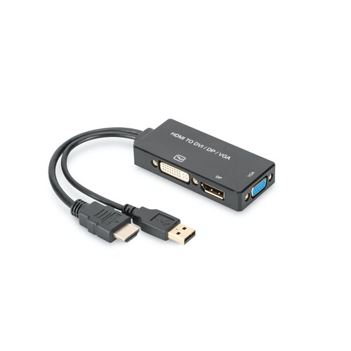 Adapter HDMI Assmann AK-330403-002-S 4K 30Hz