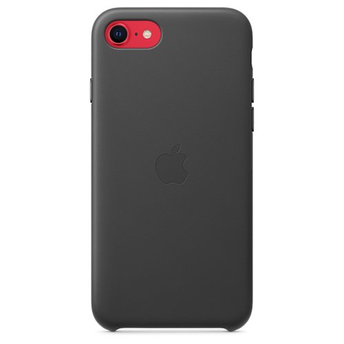 Etui Apple skórzane do iPhone SE 2020 czarne