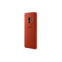 Etui Samsung Alcantara Cover do Galaxy S9 czerwone
