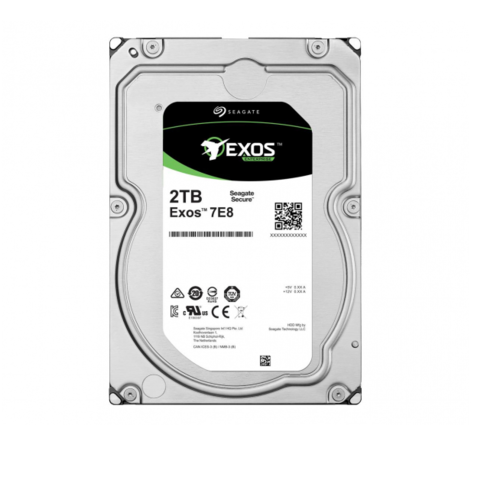 Dysk HDD serwerowy Seagate EXOS 7E8 2 TB 3.5" SATA III 256GB