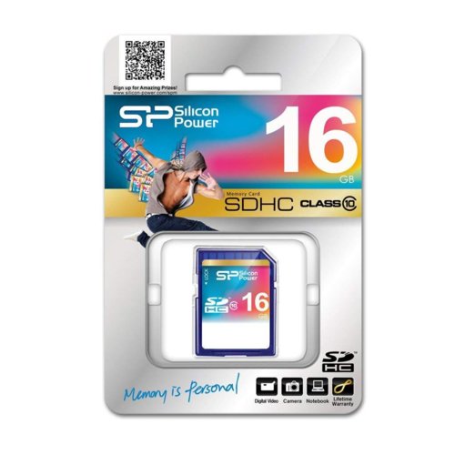 Karta pamięci SDHC Silicon Power 16GB Class 10
