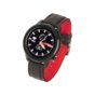 Smartwatch Garett Men 5S czarno-czerwony, skórzany