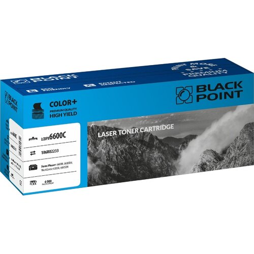 Toner Black Point LCBPX6600C Błękitny