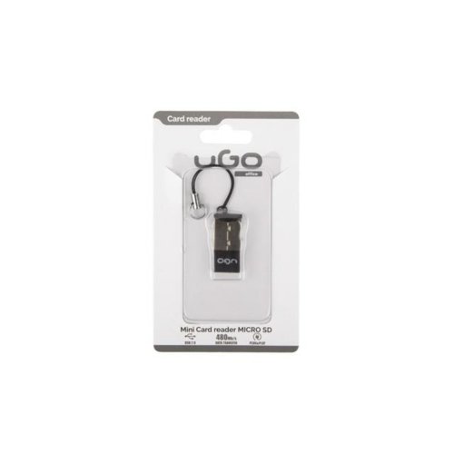 UGo Mini czytnik micro SD 480 MB/s Aluminium
