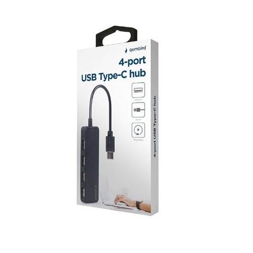 Hub USB Gembird UHB-CM-U2P4-01 4-portowy