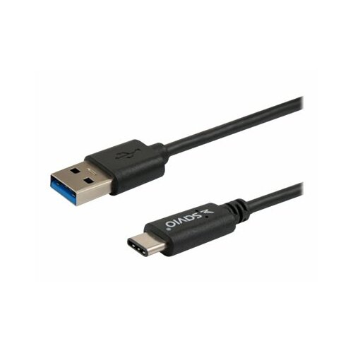 Kabel USB 3.0 A (M)-USB 3.1 Typ C (M) SAVIO CL-101 