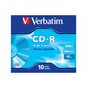 CD-R Verbatim 40x 800MB (Jewel Case 10) EXTRA PROTECTION