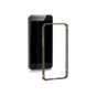 Ramka ochronna QOLTEC na Samsung Galaxy S6 edge | czarna | alu.