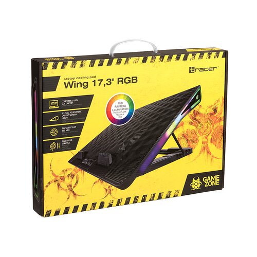 TRACER gamezone wing 17.3inch RGB cooler