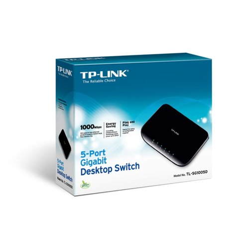 Switch TP-Link TL-SG1005D Czarny