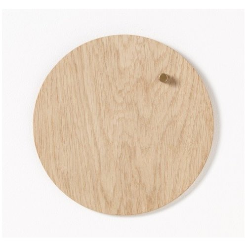 Tablica magnetyczna NAGA 25 cm drewniana jasne drewno