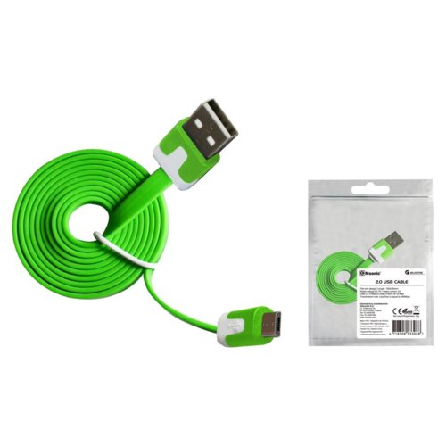 Kabel Msonic MLU527NE ( A-B M-M PVC 1m zielony )