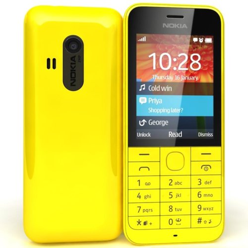 Nokia 220 Dual Sim Żółty A00017693