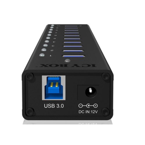 IcyBox IB-AC6110 Aktywny 10-portowy Hub