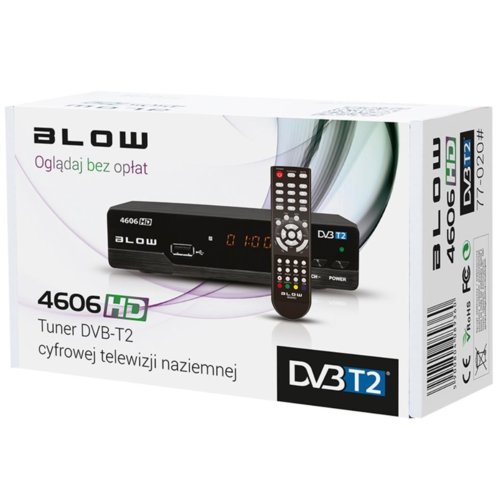 BLOW TUNER DVB-T2 4606 HD