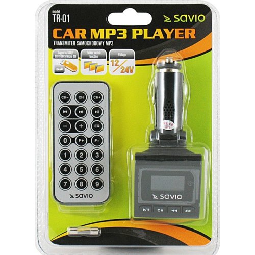 Transmiter FM Savio TR-01 LED 1,1" 12V/24V, Pilot