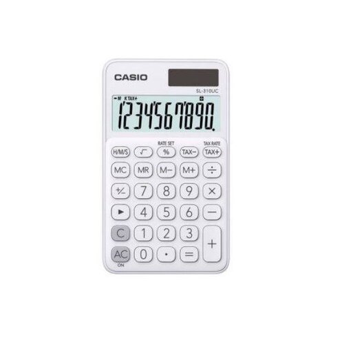 Kalkulator kieszonkowy Casio SL-310UC-WE biały