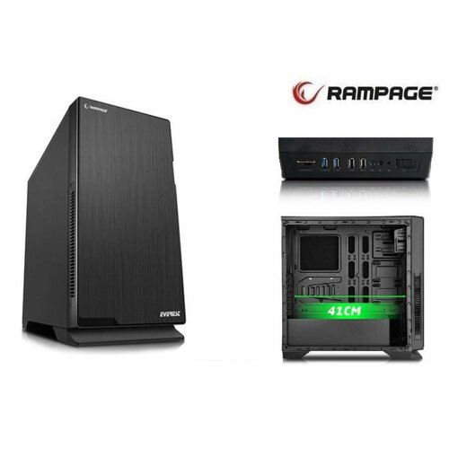 RAMPAGE SILENCE CORE-1 12cm Fan Usb3.0 MicroSD