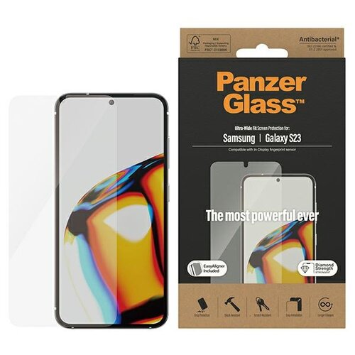 Szkło hartowane z aplikatorem do Samsung Galaxy S23 PanzerGlass™ Ultra-Wide Fit