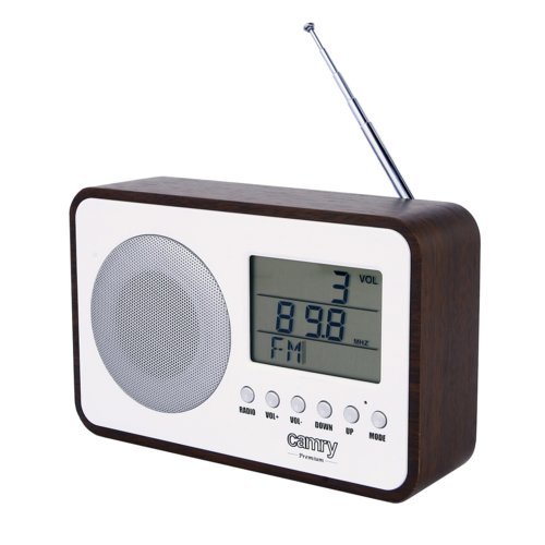Radio cyfrowe Camry CR 1153 biało-brązowe