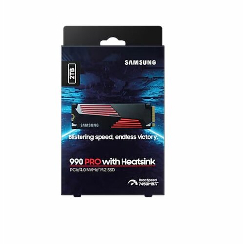 Dysk SSD Samsung 990 PRO Heatsink MZ-V9P2T0CW 2TB PCIe 4.0 NVMe