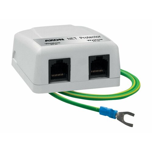 AXON [Net Protector] -  sieciowe zabezpeiczenie przeciwprzepięciowe (1 kanał RJ45 dla sieci 10/100/1000 Mb/s, plastikowy)