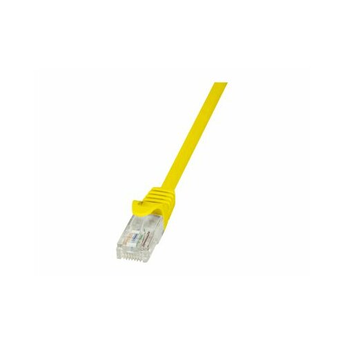 Patchcord LogiLink CP1037U CAT5e U/UTP 1m, żółty