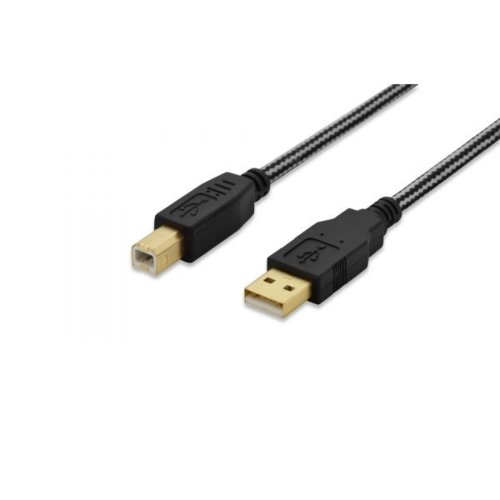 Kabel połączeniowy USB2.0 USB A/USB B 1,8m Ednet