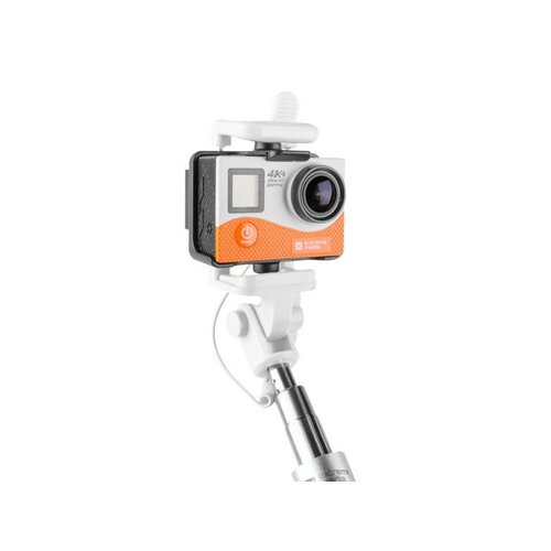 Uchwyt do selfie Natec Monopod SF-20W przewodowy biały