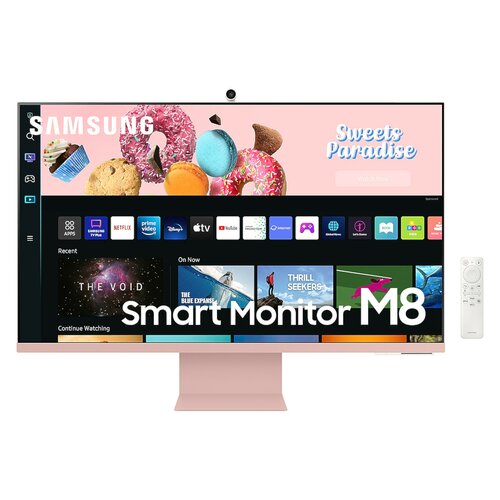 Monitor Samsung SMART M8 32" LS32BM80PUUXEN różowy