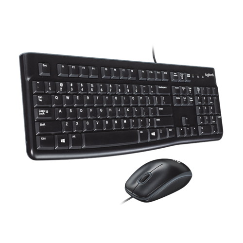 Zestaw klawiatura i mysz Logitech MK120 USB Czarny