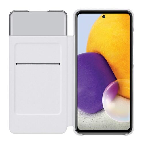 Etui Samsung Smart S View Wallet Cover do Galaxy A72 Biały