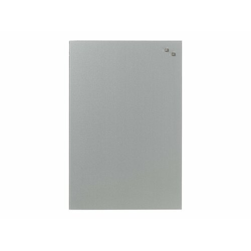 Tablica magnetyczna NAGA 40x60 szklana srebrna