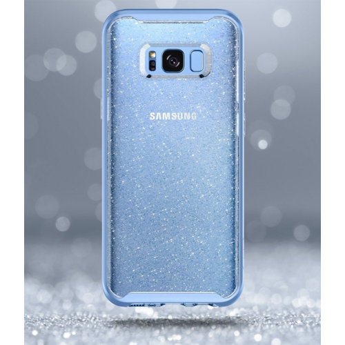 SPIGEN SGP  Neo Hybrid Crystal Glitter Blue Quartz Etui Galaxy S8