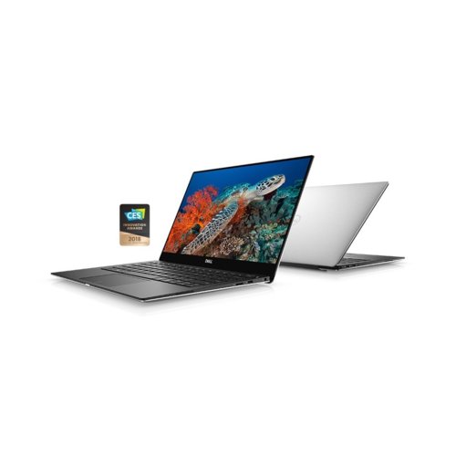 Laptop Dell XPS 9370 Win 10 Pro i5-8250U/256GB/8GB/Intel HD/13.3"FHD/KB-Backlit/Silver/52WHR/2Y NBD