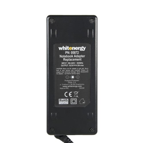 Whitenergy Zasilacz Power Supply/ 18.5V 4.5A plug 4.8x1.7 mm
