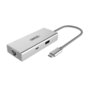 Unitek Adapter-HUB  USB TYP-C HDMI 4K; USB3.0;USB TYP-C; GIGA; Y-9117