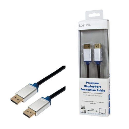 Kabel DisplayPort LogiLink Premium BDPM15 DP > DP 1,5m