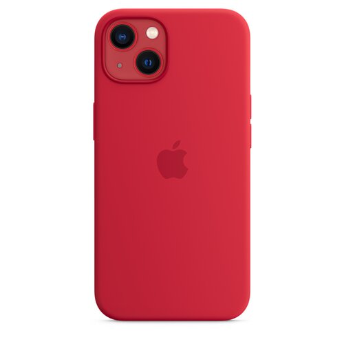 Apple iPhone 13 Silicone Case with MagSafe – (PRODUCT)RED