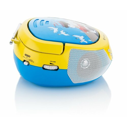 Boombox Gogen MAXIPREHRAVACB karaoke, niebiesko-żółty