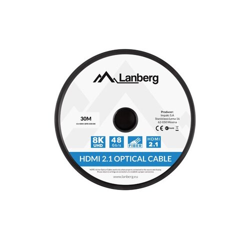 Kabel HDMI Lanberg CA-HDMI-30FB-0300-BK 30M