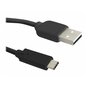 Kabel USB 2.0 Qoltec A męski/ USB 3.1 typC Męski | 0,25m