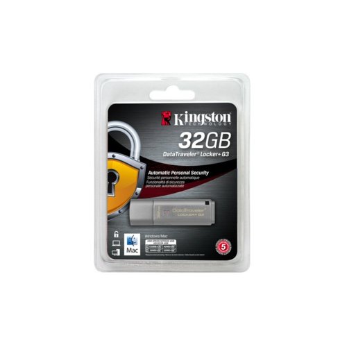 Pendrive Kingston Data Traveler Locker G3 32GB DTLPG3/32GB