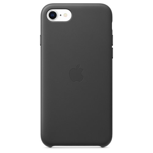 Etui Apple skórzane do iPhone SE 2020 czarne