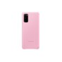 Etui Samsung Clear View Cover Pink do Galaxy S20 EF-ZG980CPEGEU
