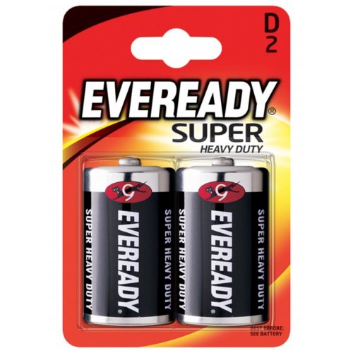 Energizer Bateria EVEREADY SUPER HEAVY DUTY D R20 /2szt.
