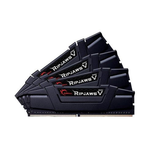 G.SKILL DDR4 16GB (4x4GB) RipjawsV 3200MHz CL16-16-16 XMP2 Black
