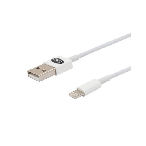 Elmak SAVIO CL-64 Kabel ze złączem USB - 8pin, iOS8, do telefonów 5/6, 1m