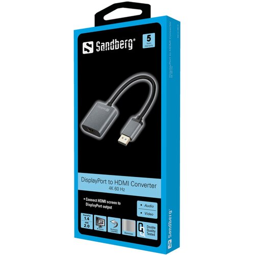 Adapter DisplayPort Sandberg 509-19 4K